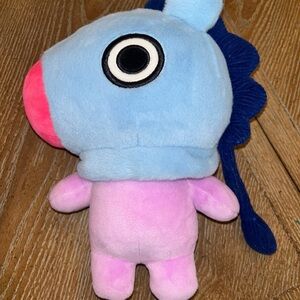BT21 MANG Standing 10" Stuffed Plush Pony Blue Purple by Line Friends